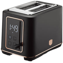 BerlingerHaus Tostadora Digital Negra Roségold - 2 Ranuras - 870W