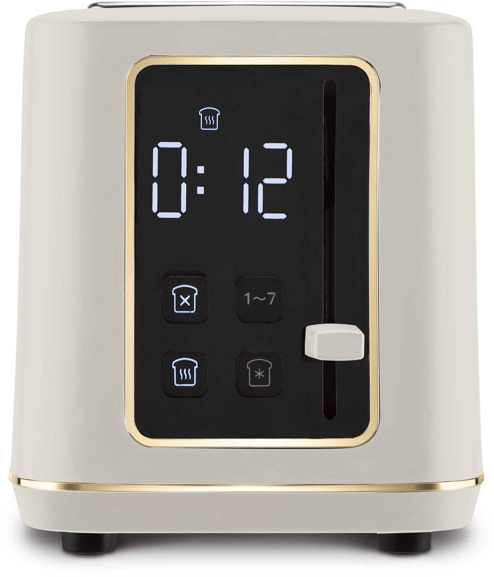 BerlingerHaus Tostadora Digital Mate Crema - 2 Ranuras - 870W