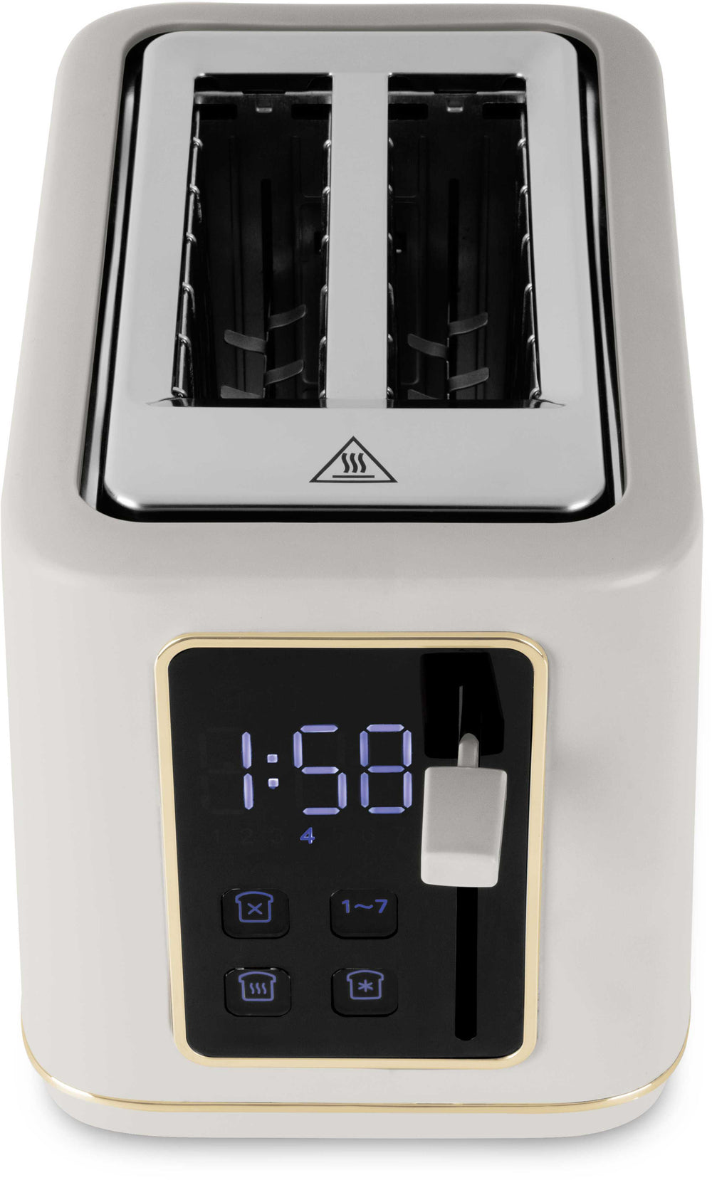 BerlingerHaus Tostadora Digital Mate Crema - 2 Ranuras - 870W