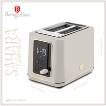 BerlingerHaus Tostadora Digital Mate Crema - 2 Ranuras - 870W