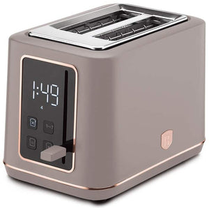 BerlingerHaus Tostadora Digital Taupe - 2 Ranuras - 870W