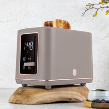 BerlingerHaus Tostadora Digital Taupe - 2 Ranuras - 870W