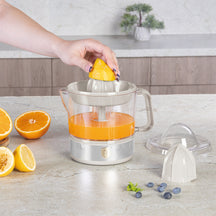 BerlingerHaus Exprimidor Eléctrico de Cítricos / Exprimidor de Naranjas Mate Crema - 0,7 L - 40 W