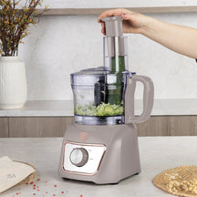 BerlingerHaus Procesador de Alimentos 8-en-1 Taupe - 500W