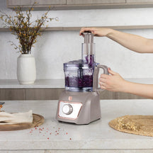 BerlingerHaus Procesador de Alimentos 8-en-1 Taupe - 500W