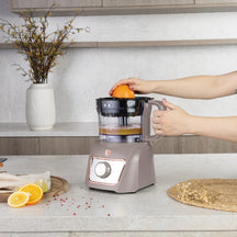 BerlingerHaus Procesador de Alimentos 8-en-1 Taupe - 500W