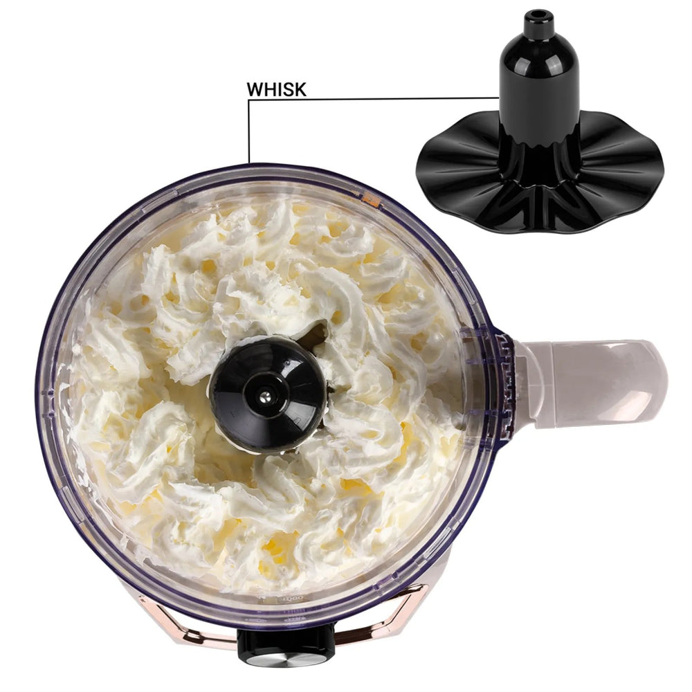 BerlingerHaus Procesador de Alimentos 8-en-1 Taupe - 500W
