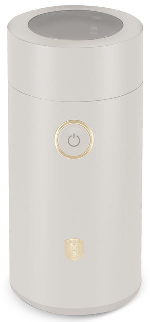 BerlingerHaus Molinillo de Café Eléctrico / Molinillo de Granos de Café - Mat Crème - 150W