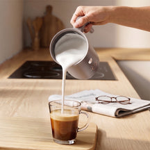 BerlingerHaus Espumador de Leche Eléctrico 4-en-1 Taupe - 160 ml