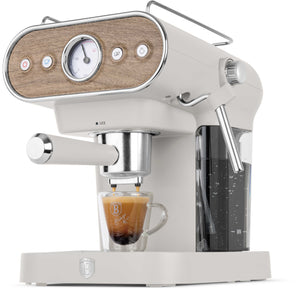 BerlingerHaus Máquina de Espresso / Máquina de Piston Digital Mate Crème - 3-en-1 - 20 Bar - 1.02 Litros