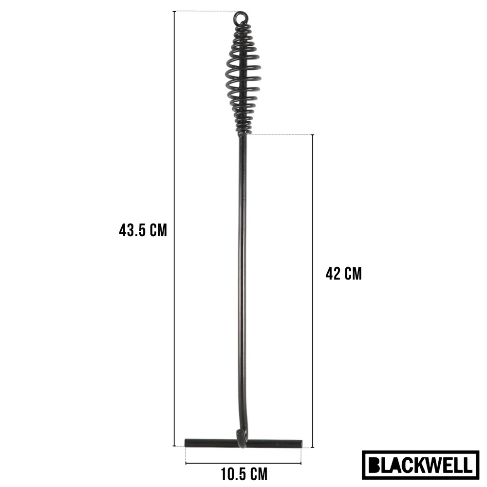 Blackwell Set Dutch Oven BBQ de hierro fundido 4 piezas Cacerola + Elevador, Sartén ø 20 cm y Cazo 18 cm - apto para todas las fuentes de calor - sin recubrimiento antiadherente