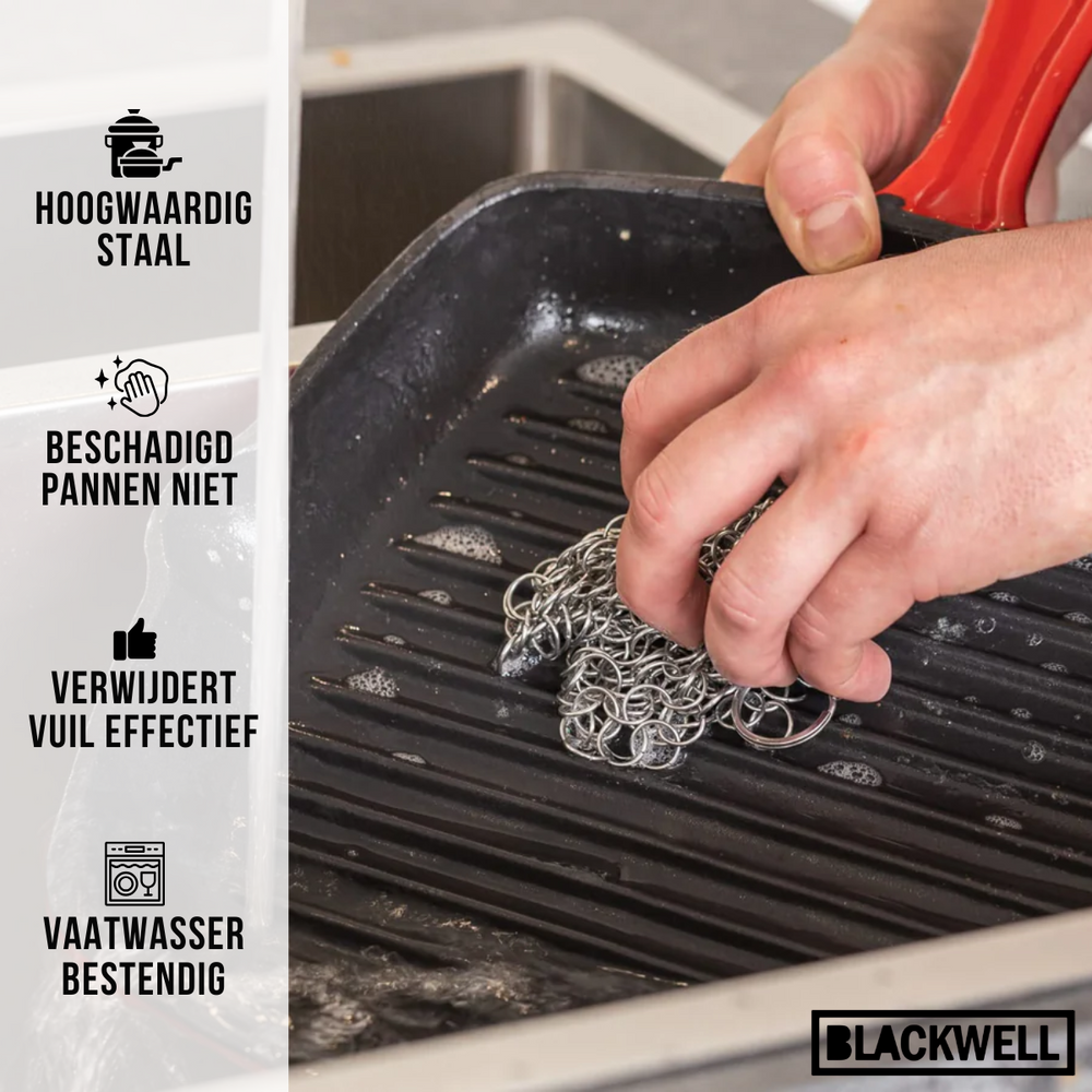Set de sartenes Blackwell Skillets de hierro fundido 3 piezas ø 16, 20 y 25 cm - apto para todas las fuentes de calor - sin recubrimiento antiadherente