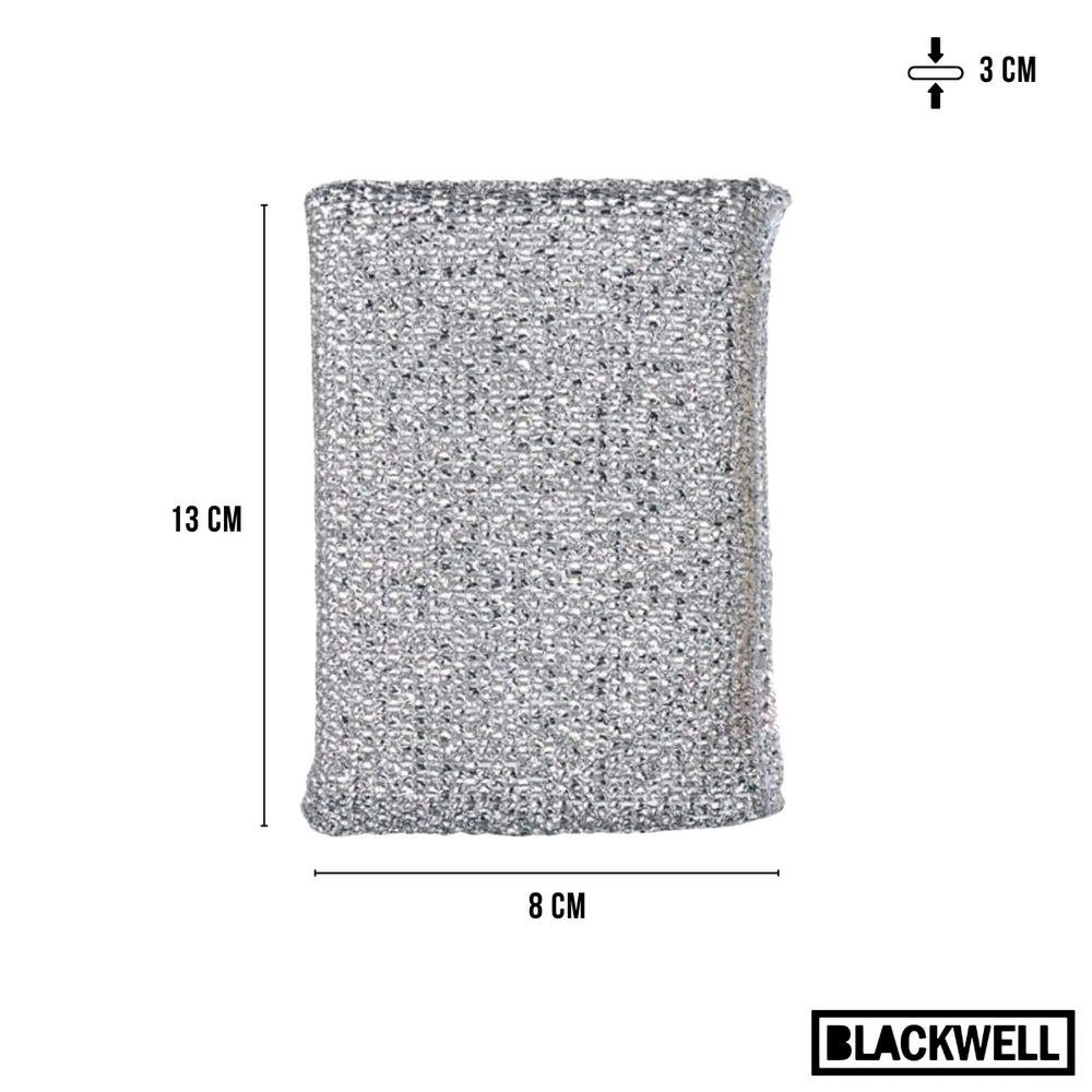 Estropajo para ollas Blackwell plateado