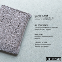 Estropajo para ollas Blackwell plateado