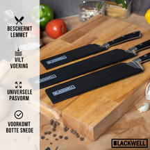 Protector de Cuchillos Blackwell - Universal - Negro - Para cuchillos con hoja hasta 26 cm
