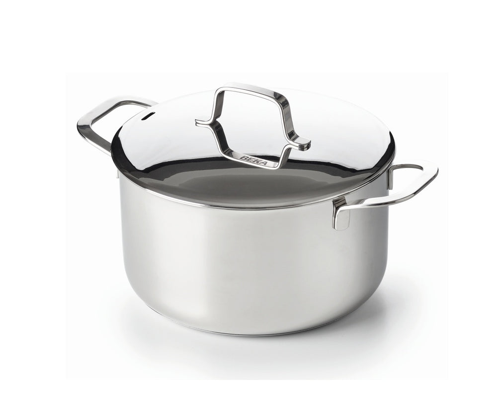 Olla Beka Maestro Acero inoxidable con tapa ø 16 cm / 1.1 litros - apto para todas las fuentes de calor
