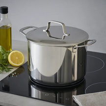 Olla para sopa Beka Maestro Acero inoxidable con tapa ø 24 cm / 7.4 litros - apto para todas las fuentes de calor