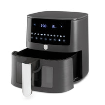 BerlingerHaus Airfryer XXXL Mat Antraciet - con ventana - 8 litros - 1650W