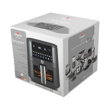 BerlingerHaus Airfryer XXXL Mat Antraciet - con ventana - 8 litros - 1650W