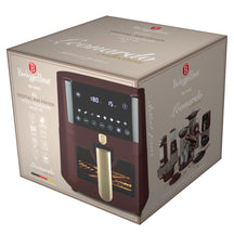 BerlingerHaus Airfryer XL Mate Burdeos - con Ventana de Visualización - 5 Litros - 1400W