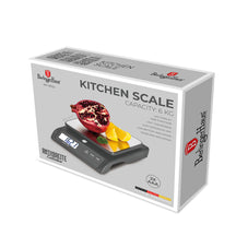 BerlingerHaus Balanzas de Cocina Digitales Antracita - Máximo 6 kg