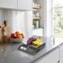 BerlingerHaus Balanzas de Cocina Digitales Antracita - Máximo 6 kg