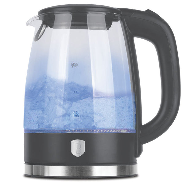 BerlingerHaus kettle vidrio mate antracita - 1.7 liter - 2200W