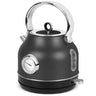 BerlingerHaus kettle Mat Antraciet - con termómetro - 1.7 liter - 2200W