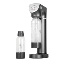 BerlingerHaus máquina de agua con gas Mat Antraciet - Barómetro - Incluye 2 botellas