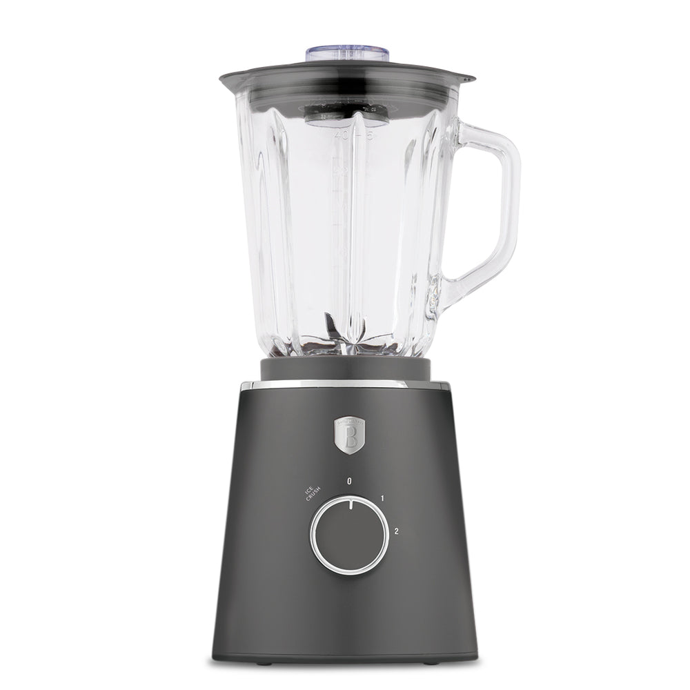 BerlingerHaus licuadora Mat antraciet - jarra de vidrio - 1.5 litros - 1000W