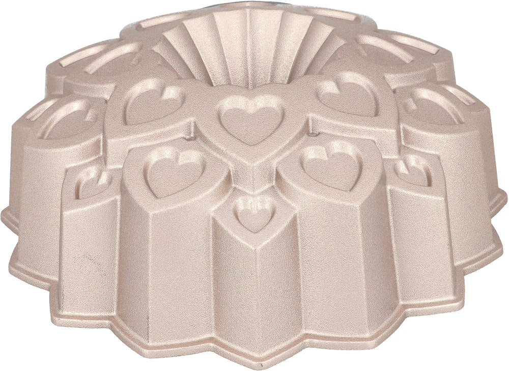 Molde para bundt / Molde para hornear - Contoura Liefde - Aluminio fundido - ø 25 cm