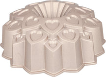 Molde para bundt / Molde para hornear - Contoura Liefde - Aluminio fundido - ø 25 cm