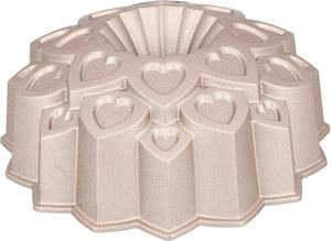 Molde para bundt / Molde para hornear - Contoura Liefde - Aluminio fundido - ø 25 cm