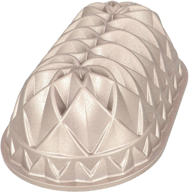 Molde para hornear / Molde para pastel Contoura Modern - Aluminio fundido - 15.5 x 26.5 cm