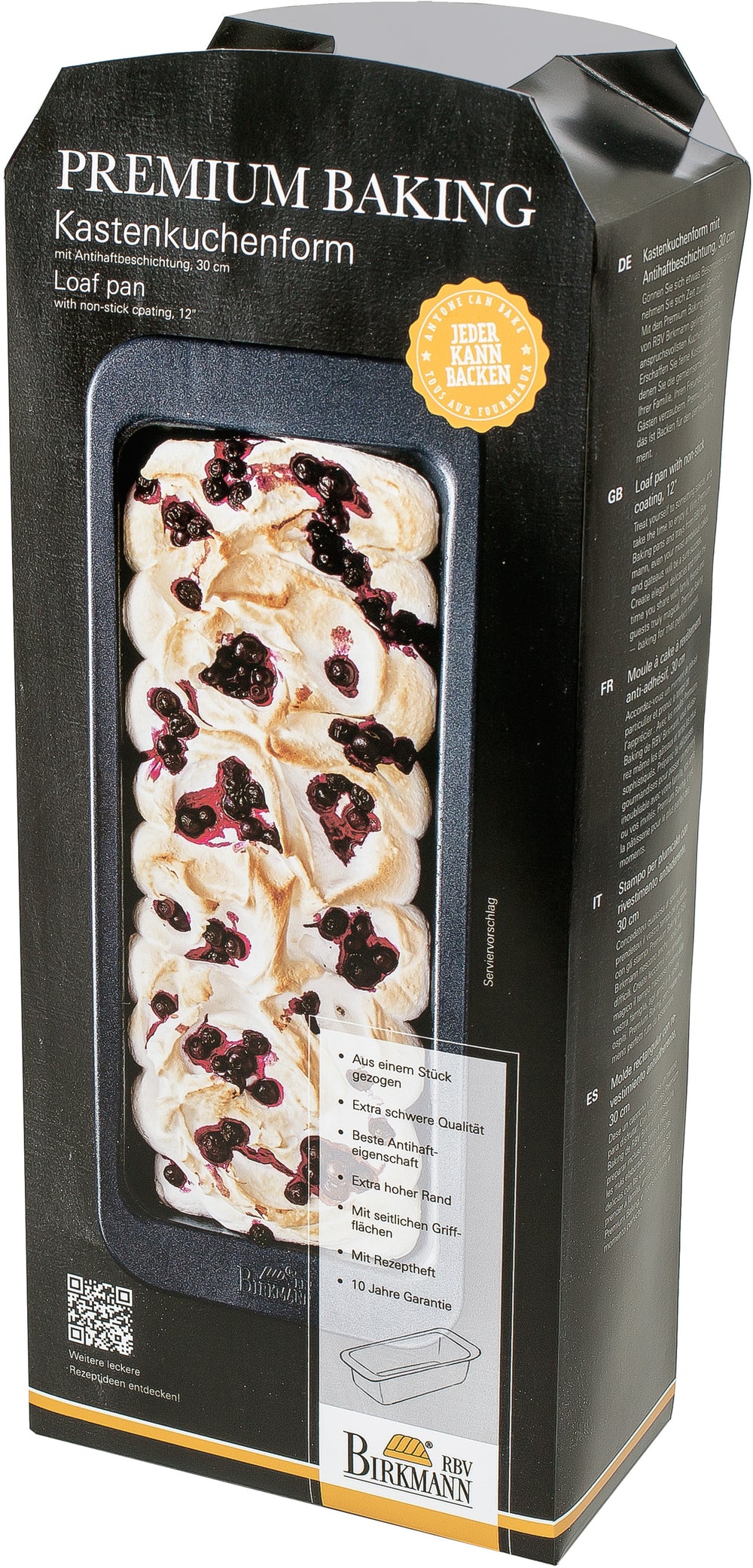 Molde para pan Premium Baking 30 x 8.5 cm