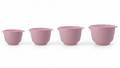 Birkmann Set de Cuencos Mezcladores / Cuencos para Masa Cuencos de colores 4 piezas - 1.5, 2, 3 y 4 Litros - Rosa Seda