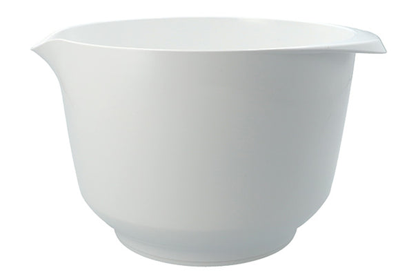 Birkmann Cuenco Mezclador / Cuenco para Masa Cuencos de colores - Blanco - 3 Litros