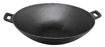 Blackwell wok / wadjan hierro fundido ø 32 cm / 3.3 liter - adecuado para todas las fuentes de calor - sin capa antiadherente