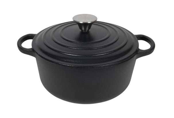 Blackwell cacerola con tapa cast iron hierro fundido ø 20 cm - sin antiadherente