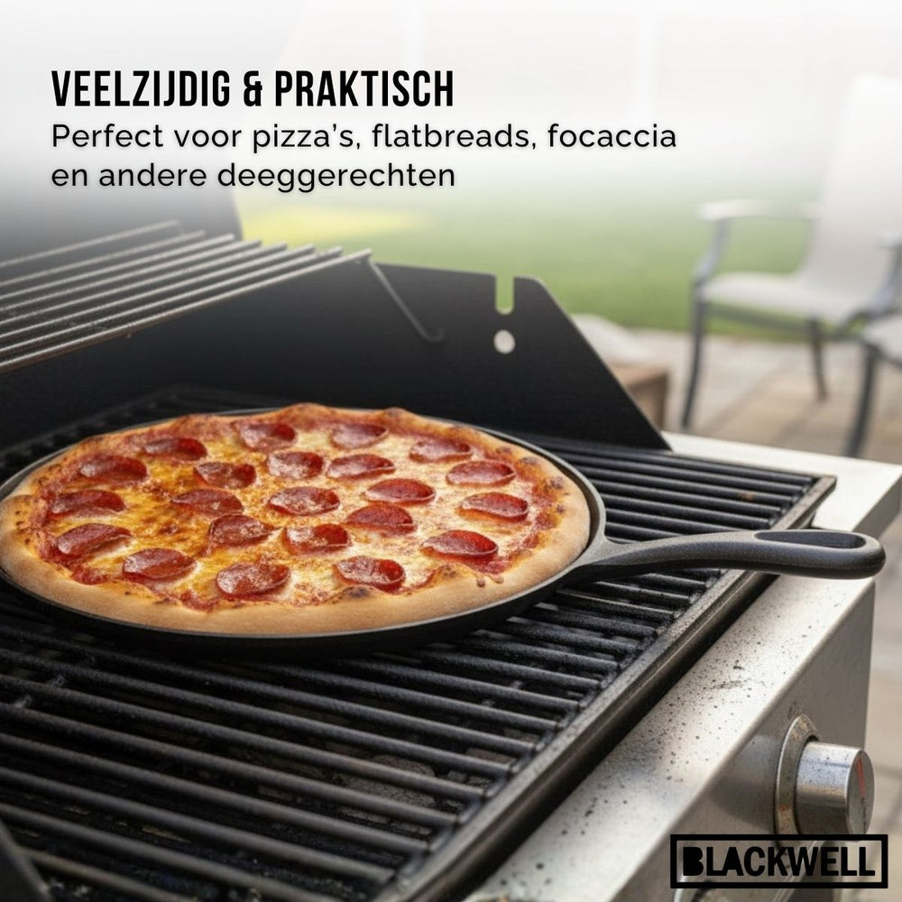 Sartén para pizza Blackwell de hierro fundido ø 30 cm