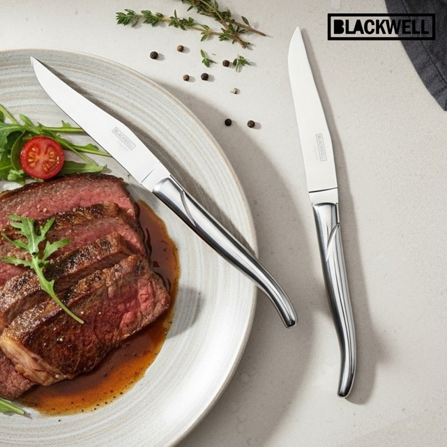 ¿Por qué elegir cuchillos lisos para bistec?