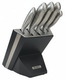 Bloque de cuchillos Blackwell - Noire - Cuchillo de chef, cuchillo santoku, cuchillo de pan, cuchillo de oficina y cuchillo pelador 6 piezas