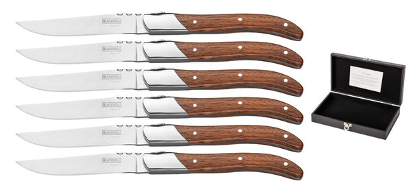 Cuchillos de bistec Blackwell Laguiole - Madera de rosa - 6 piezas