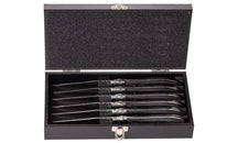 Cubiertos para steak Blackwell Laguiole - Cuchillos y tenedores para steak - Madera de pakka - 12 unidades