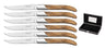 Blackwell Cuchillos para steak Laguiole - Madera de olivo - 6 Piezas
