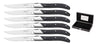 Cuchillos de bistec Blackwell Laguiole - Madera de pakka - 6 piezas