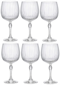 Bormioli Rocco Vasos para Gin Tonic America 20's - 740 ml - 6 unidades