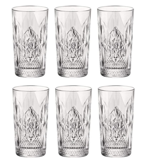 Vasos longdrink Bormioli Rocco Stone - 490 ml - 6 unidades