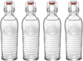 Bormioli Rocco Botellas con cierre / Botellas Weck Officina 1825 - Transparente - 1.2 litros - 4 unidades