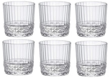 Vasos de whisky Bormioli Rocco America 20's - 300 ml - 6 unidades